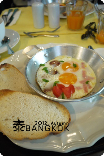 2012，秋，曼谷:: 穿越時空Baan Pra Nond&nbsp;B&B之早餐也好吃