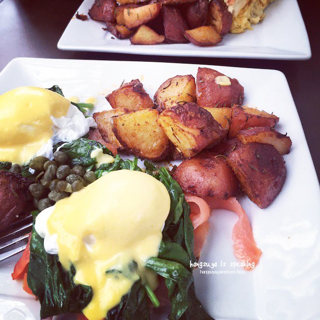 美西蜜月行│洛杉磯美食 Larchmont Bungalow